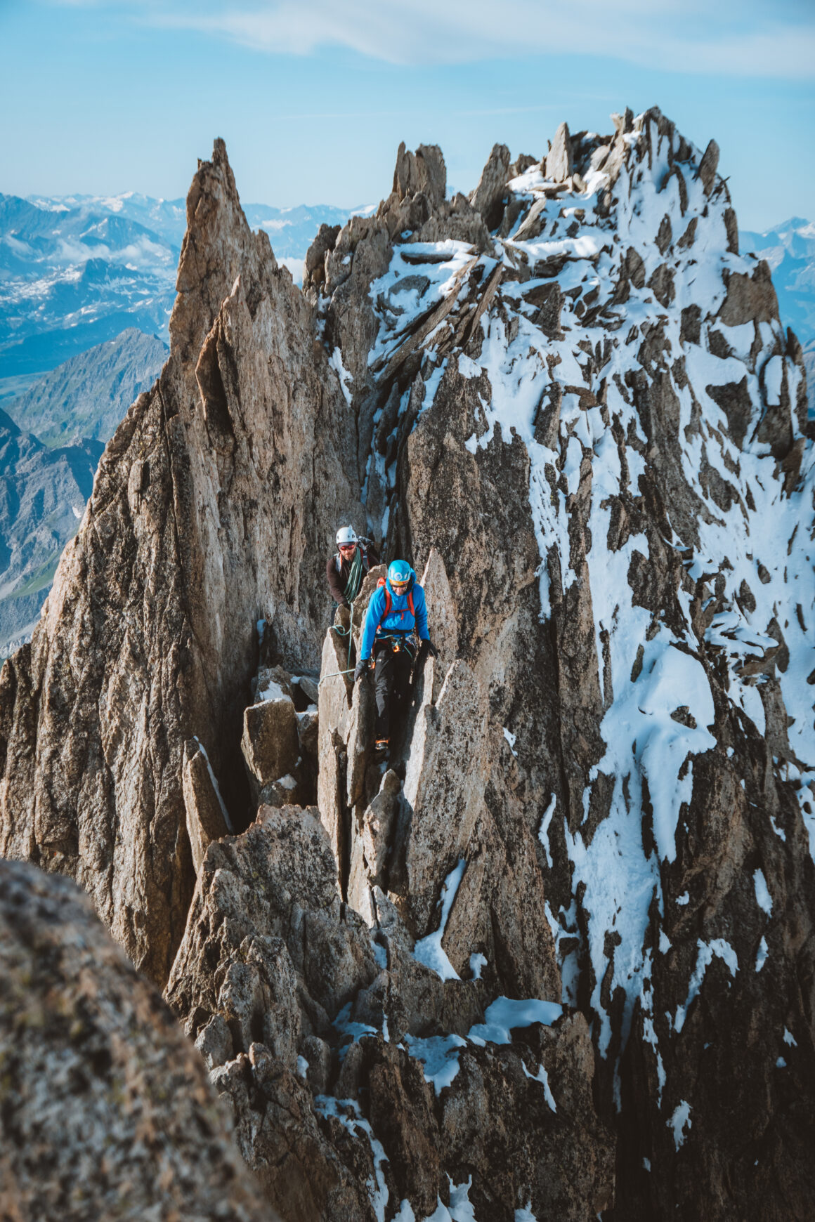Mountaineering Aiguille du Midi - Mont Blanc