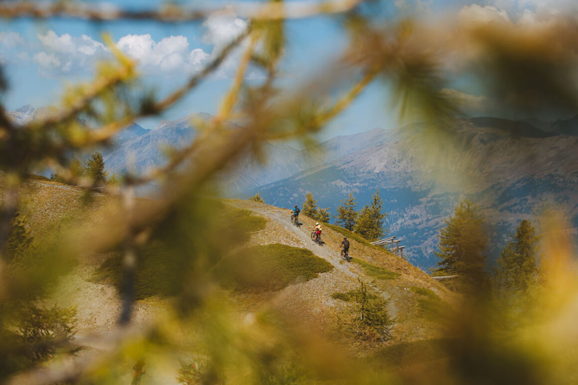 Mountain Biking on the ridge - Andrea Passerini Photography